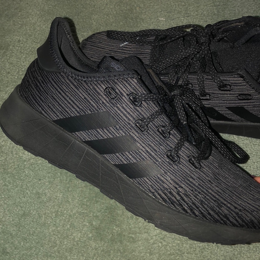 Adidas black sneakers